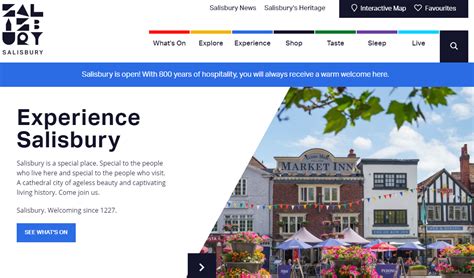 salisbury website.